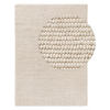 WOLLTEPPICH Beads Cream 80x150 cm - Creme, Textil (80/150cm) - benuta Pure