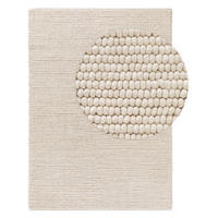 WOLLTEPPICH Beads Cream 120x170 cm - Creme, Textil (120/170cm) - benuta Pure