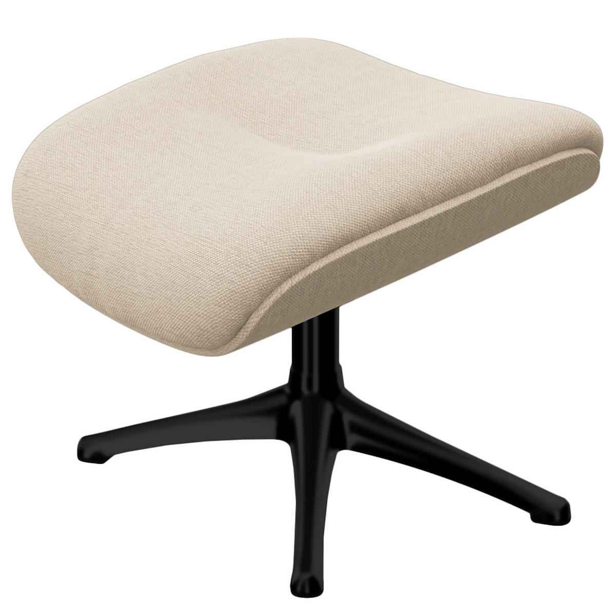 RELAXSESSEL - Beige, Textil/Metall (90/107/90cm) - home24