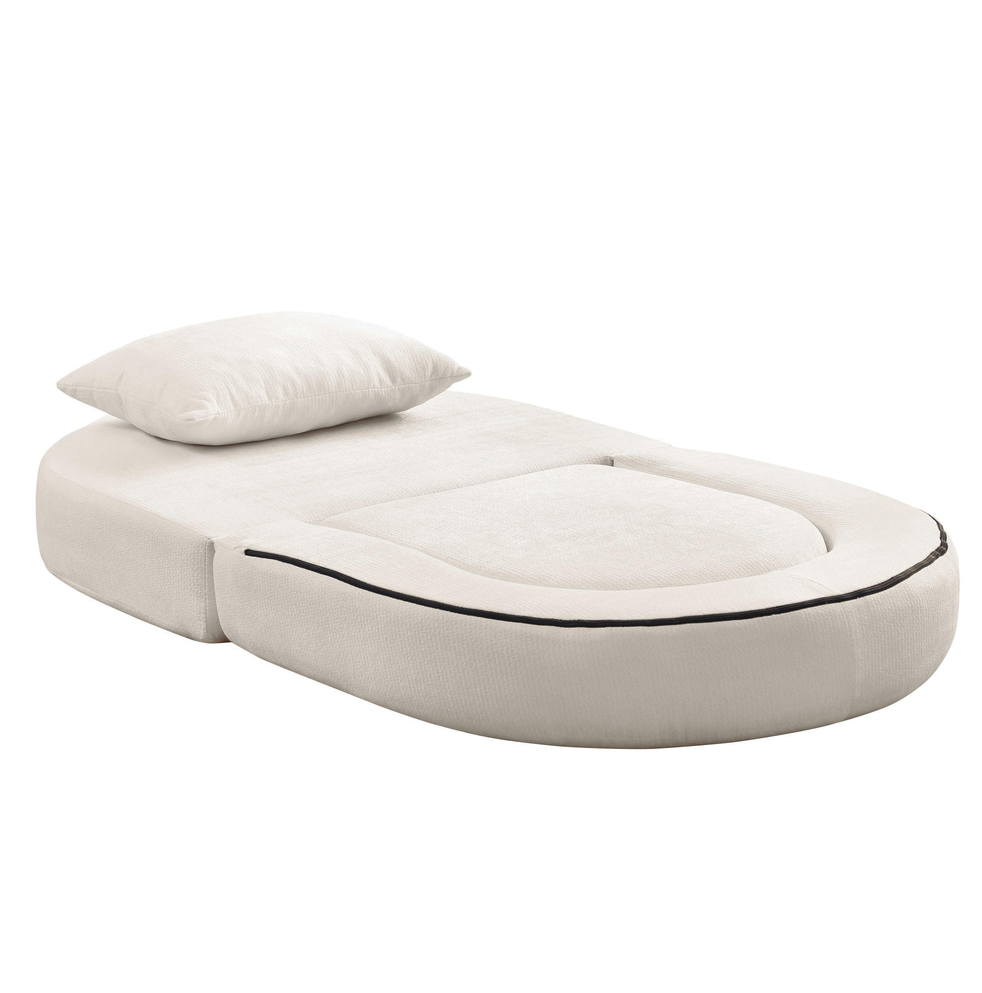 Meubliv Sofa-Set Beige 90x21x101 cm