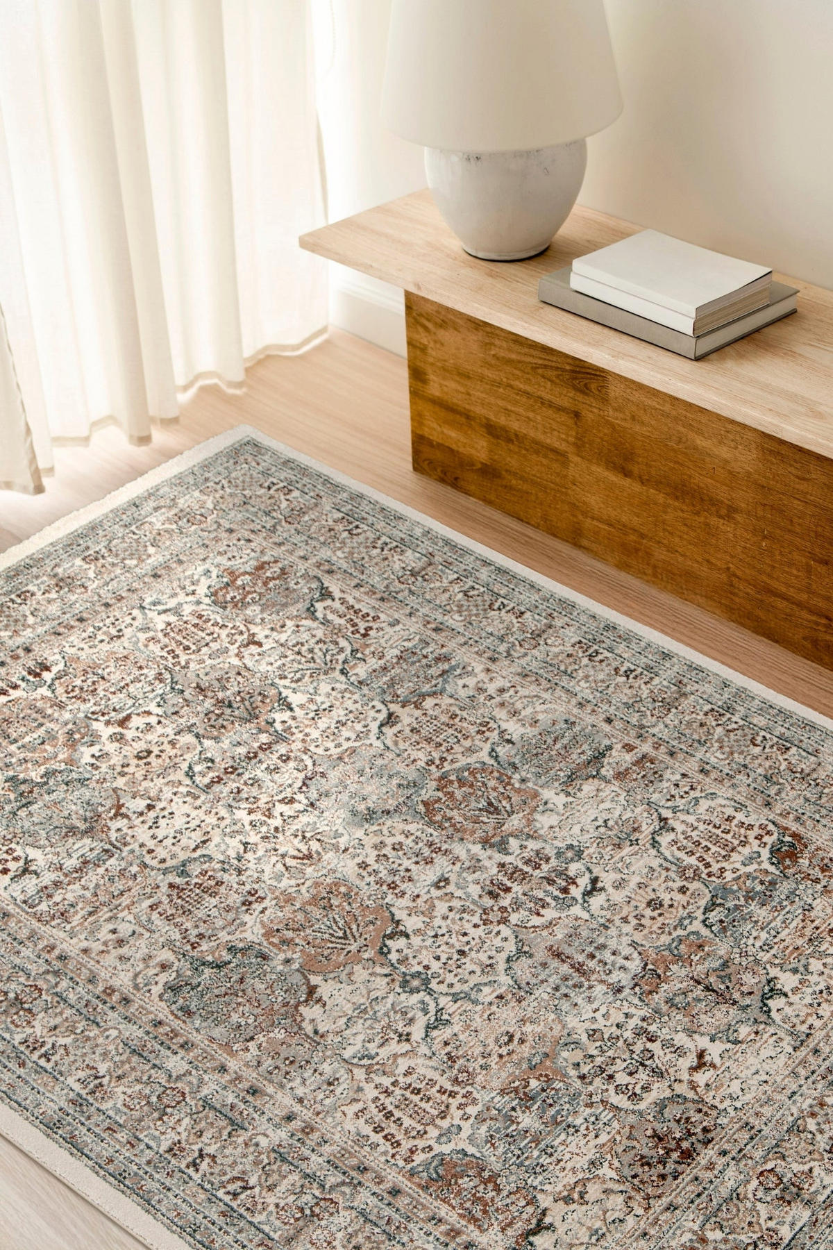 DESIGN-TEPPICH aus recycelten Fasern mehrfarbig - Multicolor, Textil (160/230cm) - AFK Living