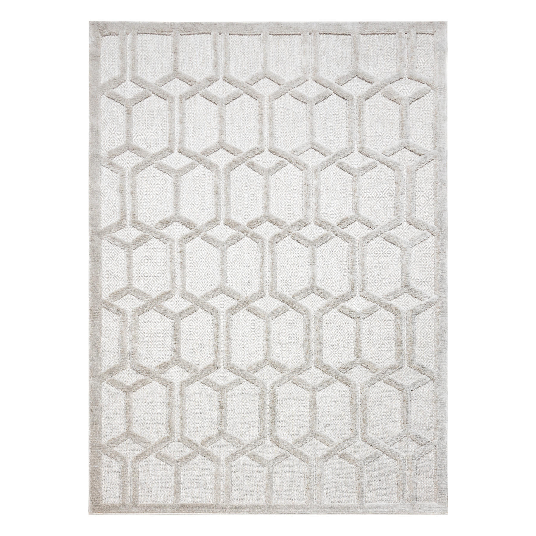 TEPPICH Santo 120/170 cm - Beige, Textil (120/170cm) - rugsX