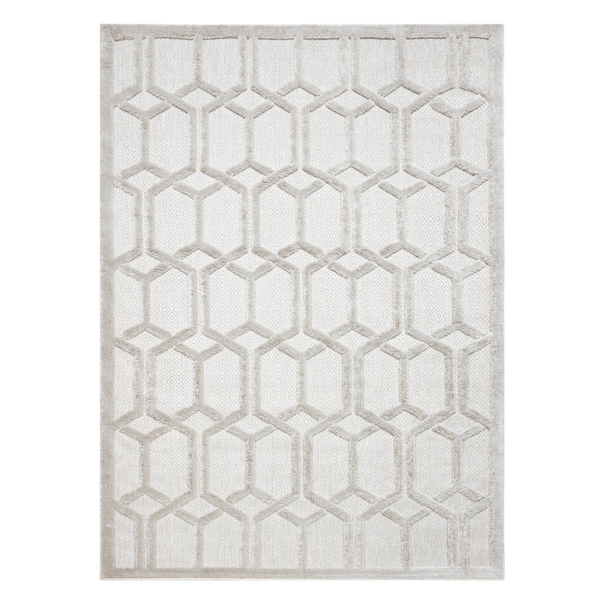 TEPPICH Santo 160/220 cm - Beige, Textil (160/220cm) - rugsX