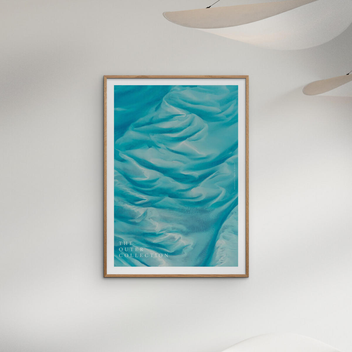 POSTER Arch Atelier - The Outer Collection – 002 - Blau, Papier (30/40/0.1cm) - Poster&Frame