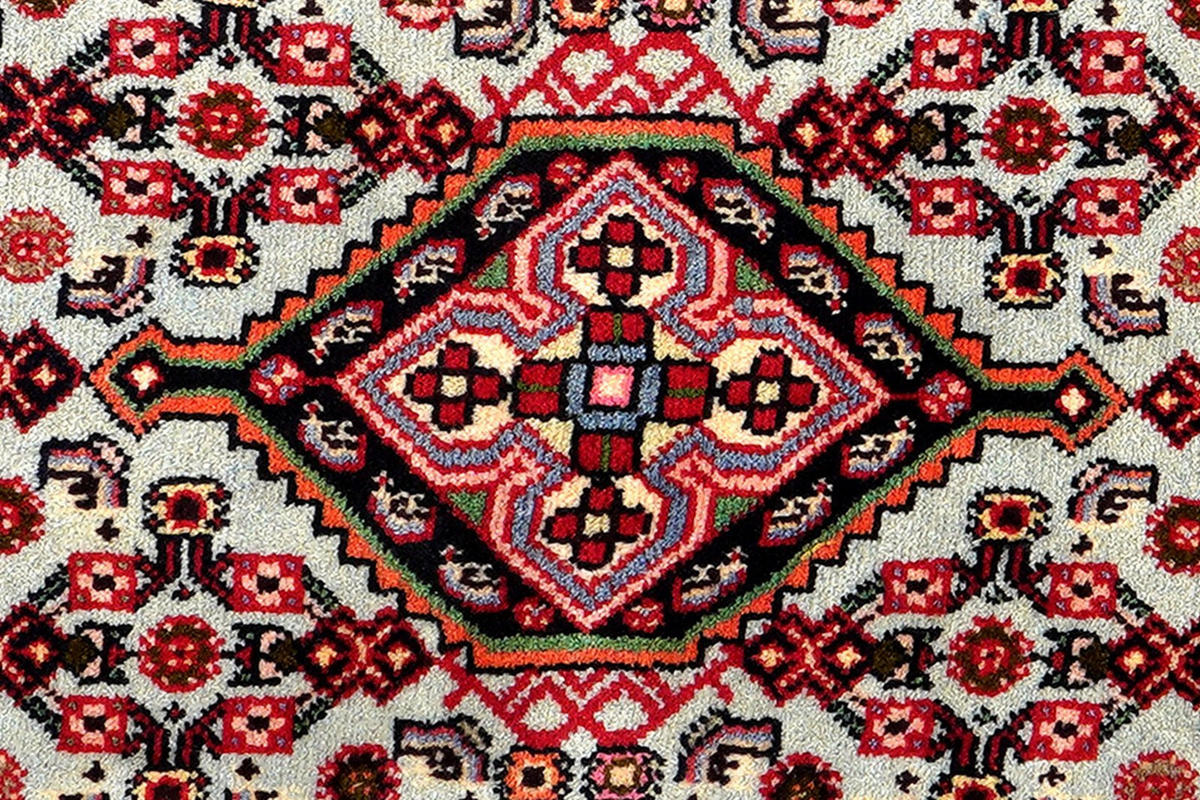 ORIENTTEPPICH handgeknüpft Assadabad Blau 201/81 cm Schurwolle - Blau, Textil (81/201cm) - Looma