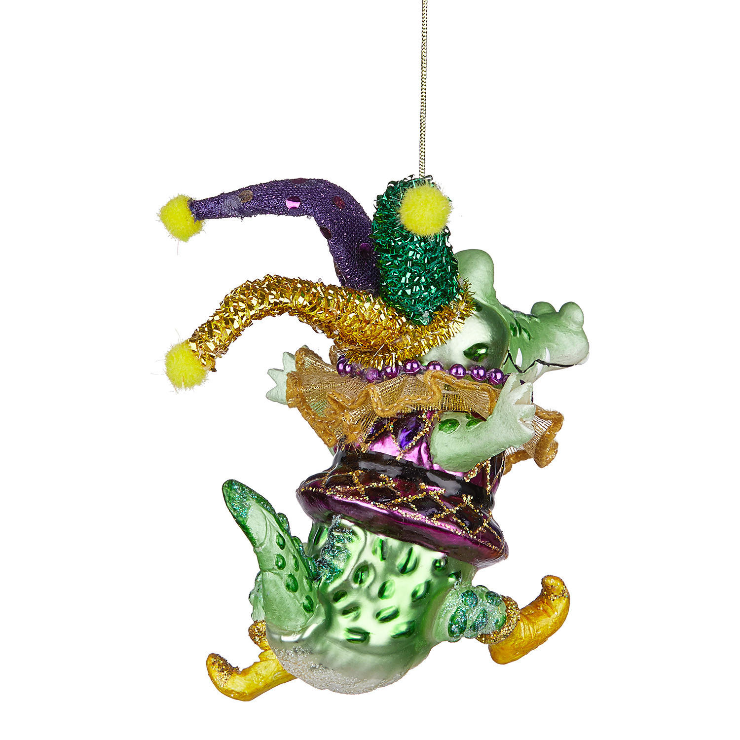 BAUMANHÄNGER Hang On - Grün, Glas (10/14/11cm) - Butlers