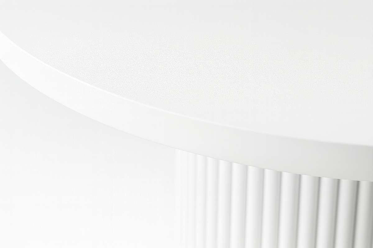 ESSTISCH Kira 180 x 100 x 76,8 cm Ovaler mit Ausziehfunktion, weiß - Weiß, Metall (100/180/75cm) - Margaret Hadas24