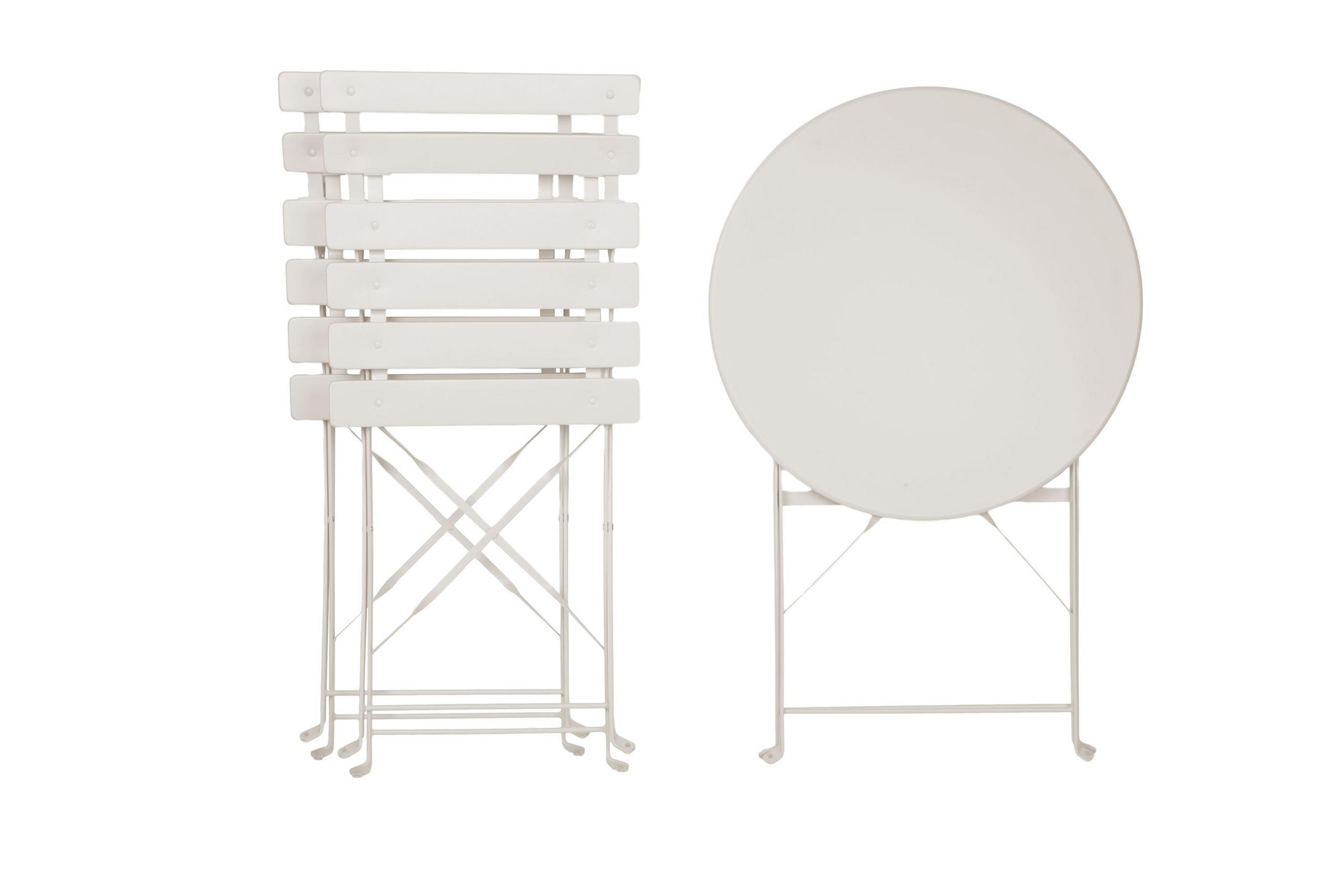 Thumbnail - Albatros Bistro, Weiß, Metall, 2-Sitzer, Balkonmöbel, Balkonmöbel-Sets