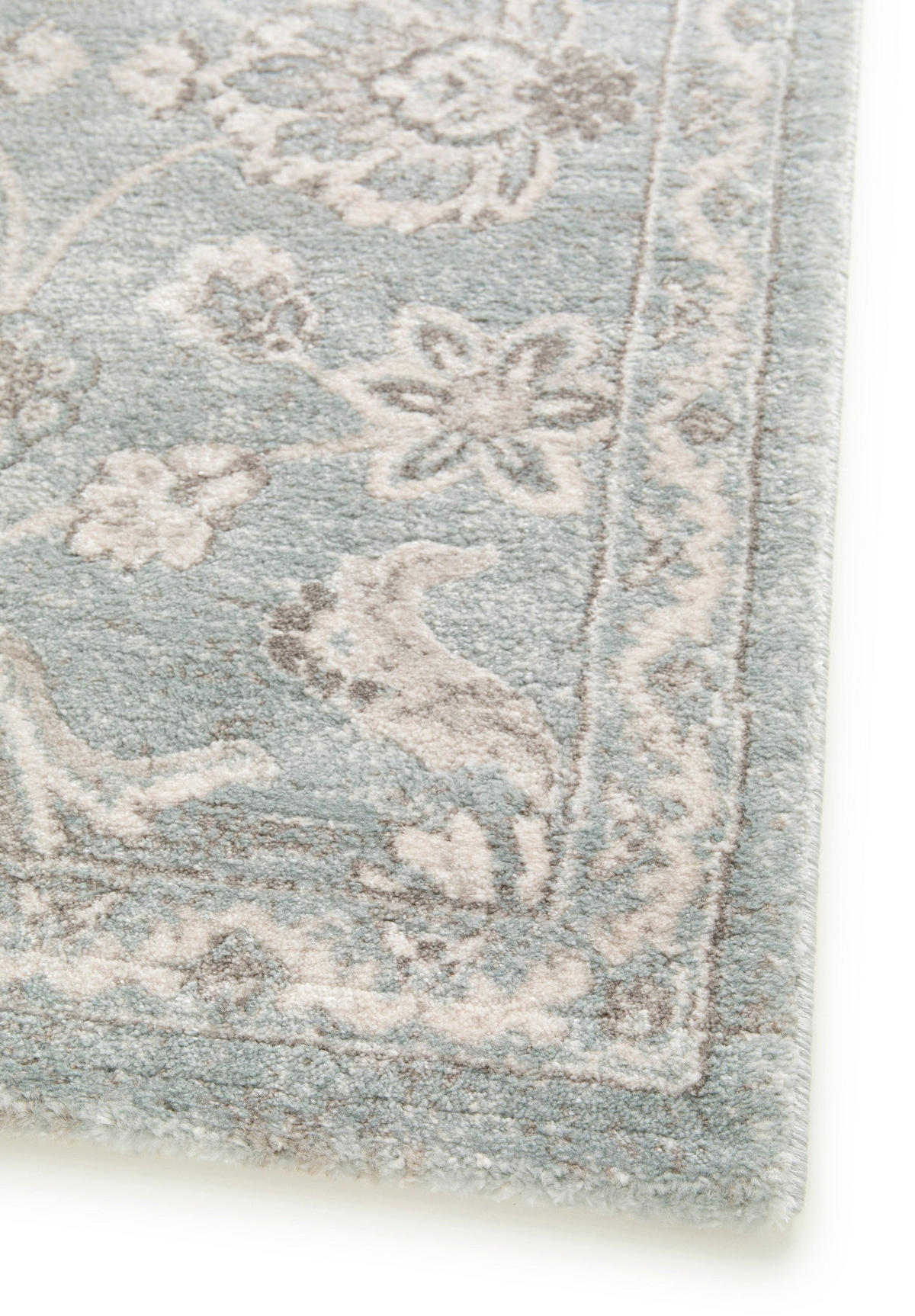 DESIGN Teppich mit Kurzflor blau - Blau, Textil (200/290cm) - AFK Living