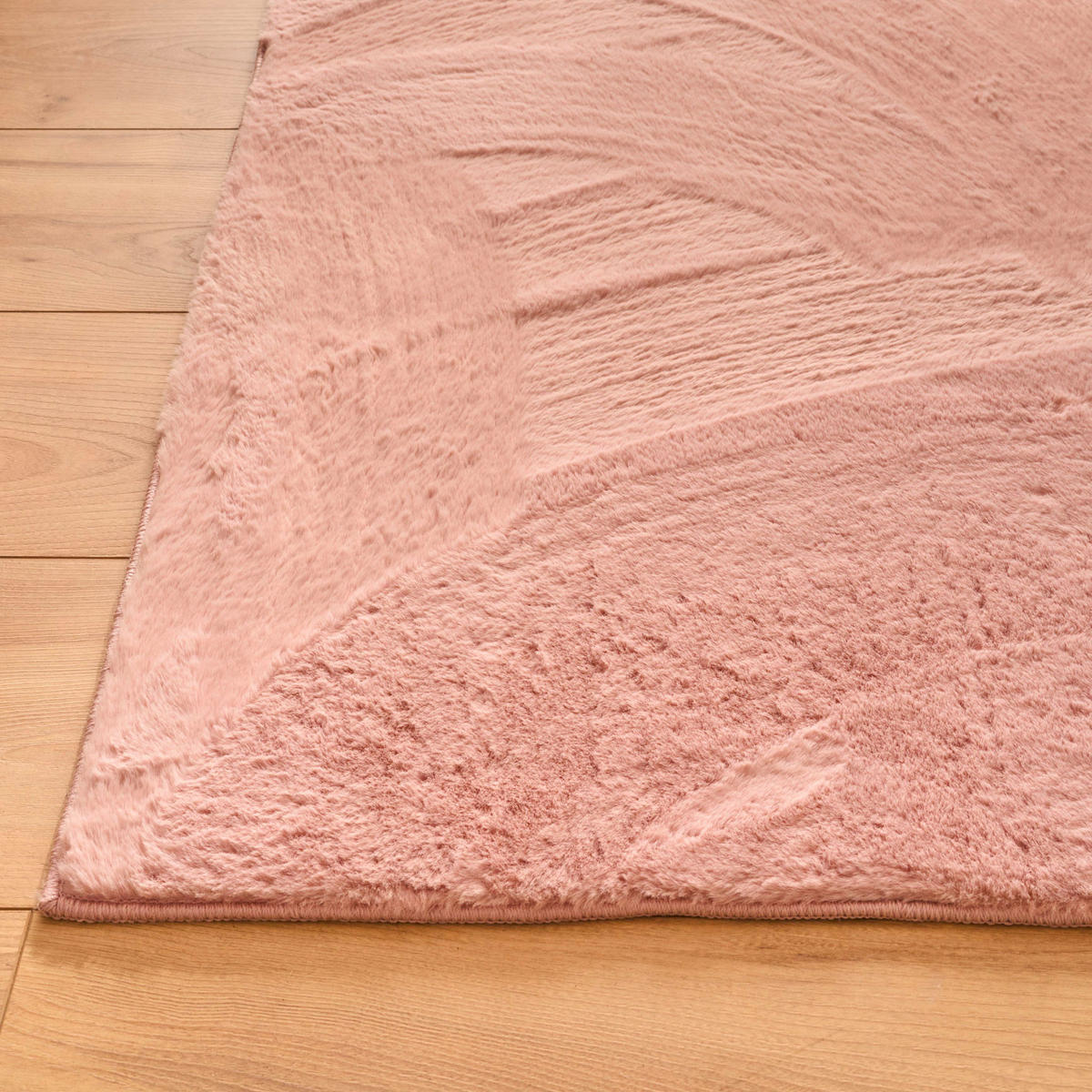 TEPPICH uni ultra weich rosa Nube 200x290cm - Pink, Textil (200/290cm) - Nazar Rugs