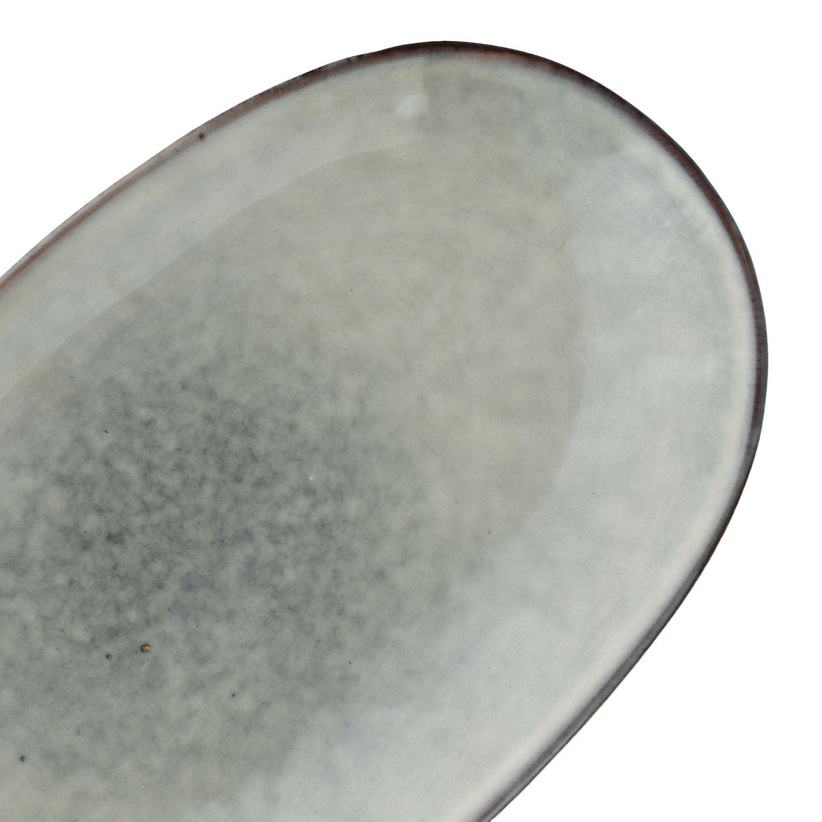 SERVIERPLATTE Basic Nature Beige 32x18x3 cm Keramik - Beige, Keramik (18/3/32cm) - Mondex