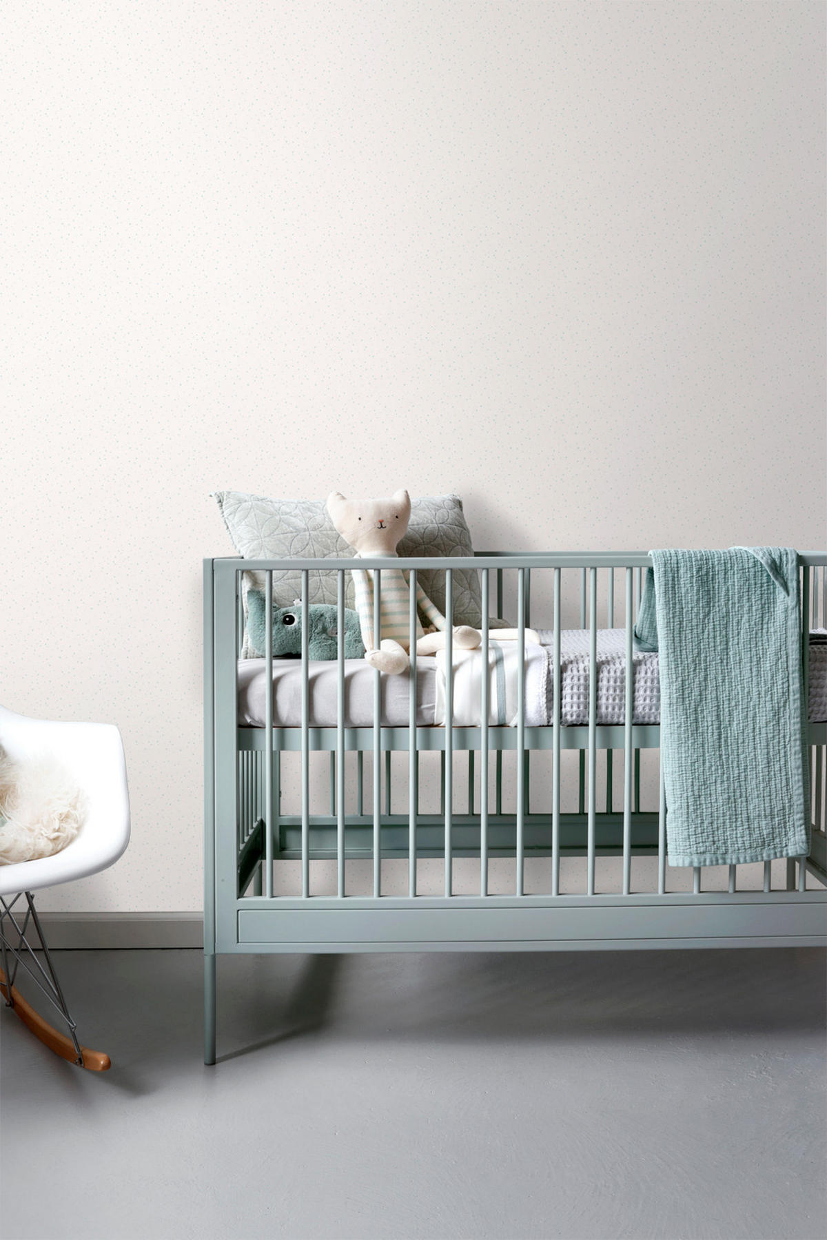 TAPETE kleine Sterne 53 cm x 10 m - Beige, Papier (53/0.1cm) - Sanders & Sanders