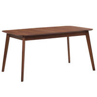 ESSTISCH 150/90/75 cm Dunkelbraun Rechteckig Madox - Dunkelbraun, Holzwerkstoff (150/90/75cm) - Beliani