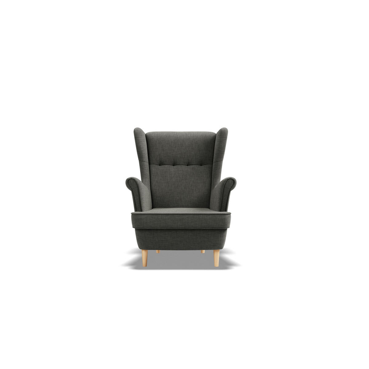 OHRENSESSEL VELO MINI, Schwarz - Schwarz, Textil (54/73/60cm)