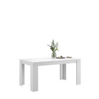 ESSTISCH Titan Tische in weiß Nachbildung - modernes Design - B/H/T: 160x76x90 cm - Weiß, Holzwerkstoff (90/160/76cm)