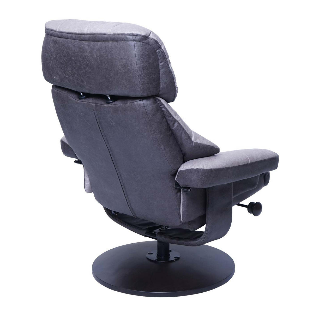 RELAXSESSEL Hellgrau - Hellgrau, Textil (82/102/70cm) - MCA