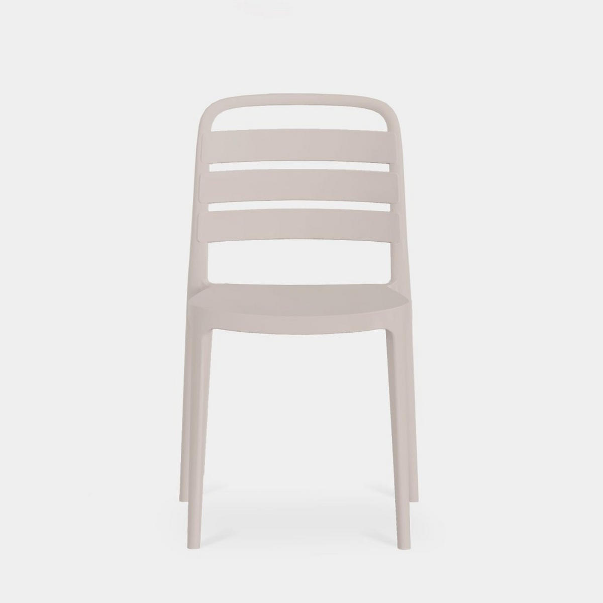 STUHL FÜR DRAUSSEN Zira Beige 42 cm x 80 cm - Beige, Kunststoff (42/80/52cm)