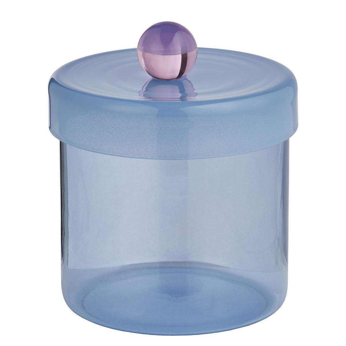 AUFBEWAHRUNGSGLAS Globe - Blau, Glas (11/11/11cm) - Butlers