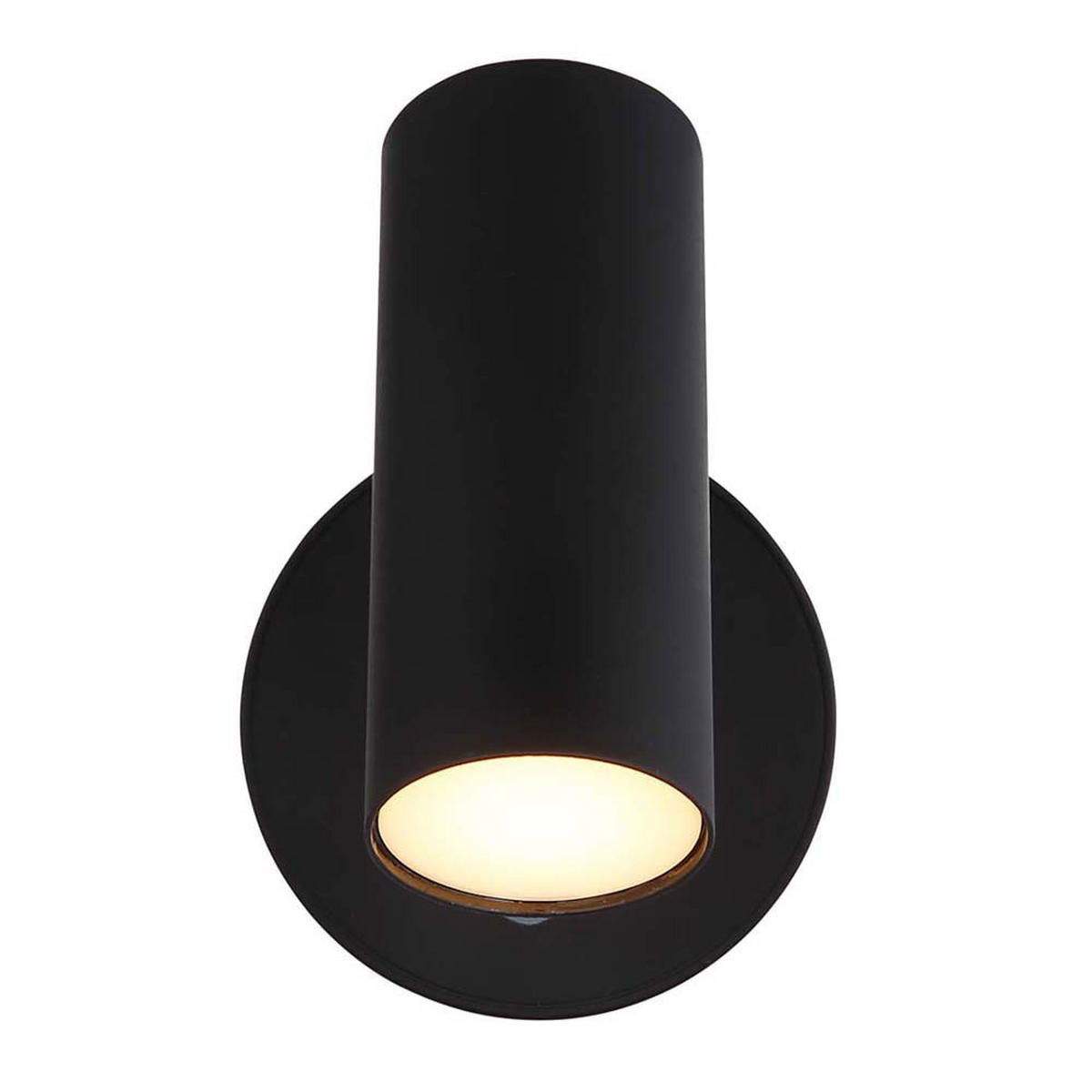 LED WANDLEUCHTE ALLVI Schwarz beweglich - Schwarz, Kunststoff (10/12.5/15cm) - Globo Lighting