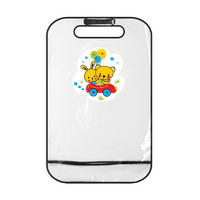 RÜCKENLEHNENSCHUTZ Autositzschutz 2002006 transparent PVC, abwaschbar, Rückenlehnenschutz, Auto, leicht zu installieren - Weiß, Kunststoff (44/1/73cm) - Lorelli