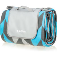 PICKNICKDECKE 200/200 cm - Blau/Grau, Textil (200/200cm) - Outtec