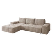 COLTAR Tonseo L, Stanga - cappuccino/negru, material plastic/material textil (275/173cm) - MIRJAN24