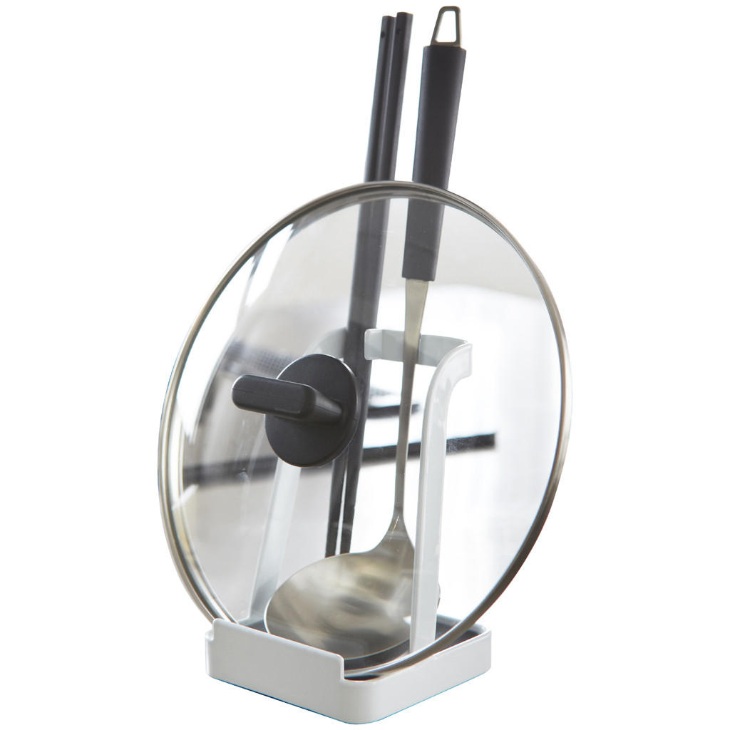 LÖFFEL-UND DECKELSTÄNDER YAMAZAKI weiß 15x10x10 cm - Weiß, Metall (10/15/10cm) - Yamazaki