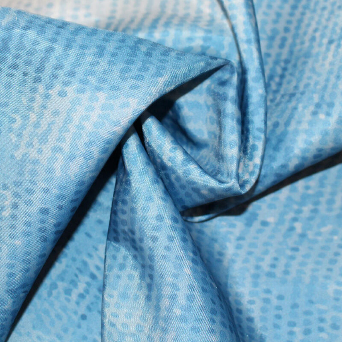 DUSCHVORHANG Blau Polyester schnell trocknend wasserdicht maschinenwaschbar mit Haken Badezimmer - Blau, Textil (1/1cm) - MCBOSON