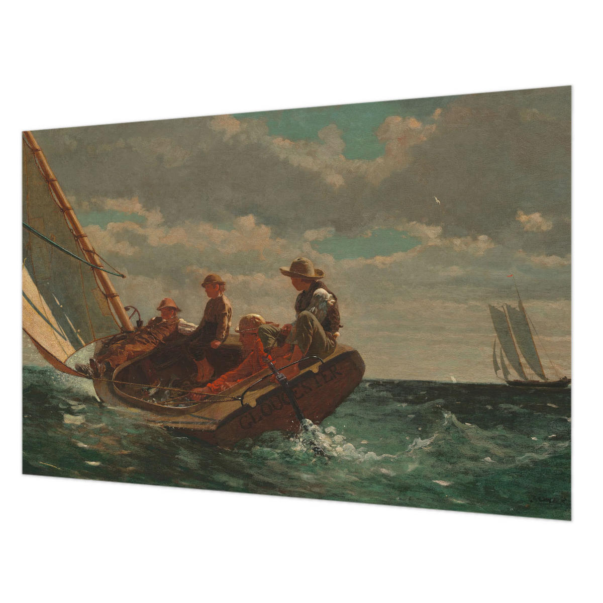 FOTOTAPETE 104x70 cm - Seeexpedition - Blau, Textil (104/70cm) - Wallfluent