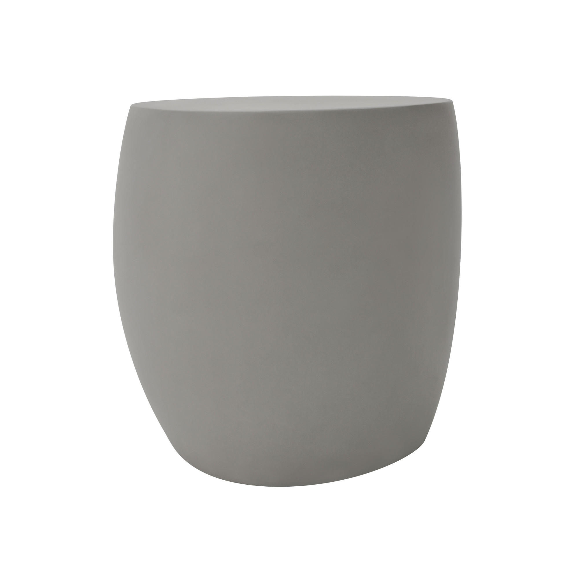 BEISTELLTISCH IKARIA Betonoptik 48 x 48 x 50 cm - Grau, Naturmaterialien (48/48/51cm) - Elementi