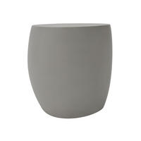 BEISTELLTISCH IKARIA Betonoptik 48 x 48 x 50 cm - Grau, Naturmaterialien (48/48/51cm) - Elementi