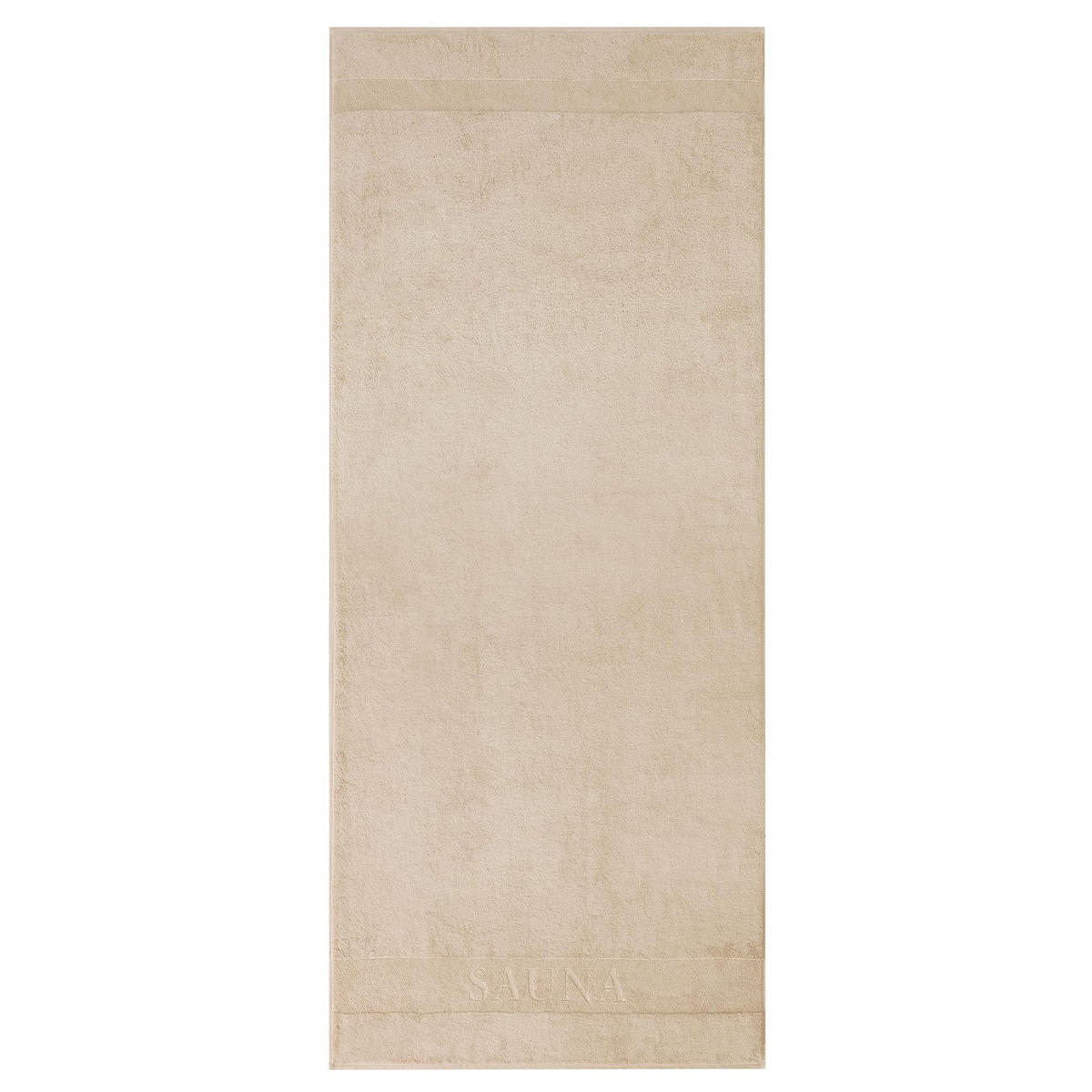 SAUNATÜCHER SPA 2556 SAND - 339 - Sandfarben, Textil (80/200cm) - Zöllner