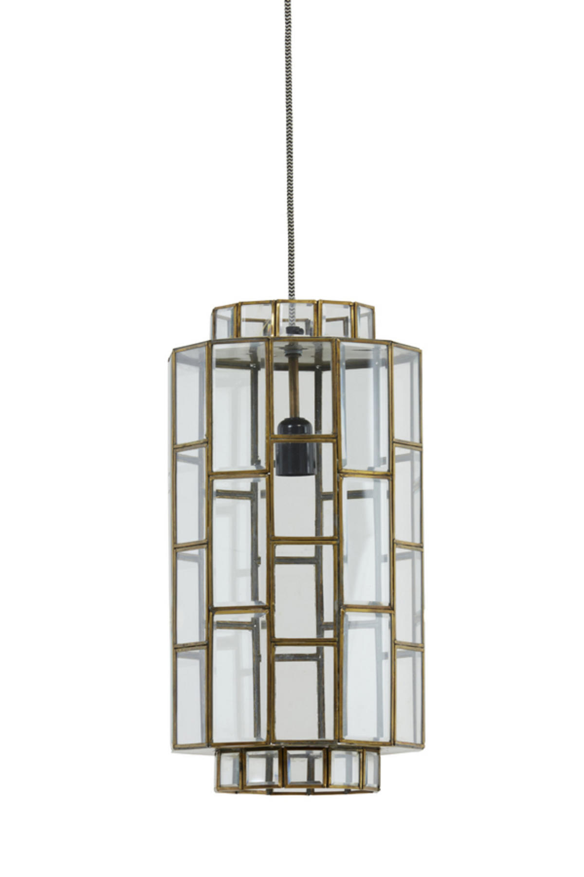 HÄNGELAMPE Søstrene Bronze Ø24/45 cm - Bronzefarben, Metall (24/24/45cm) - Light & Living