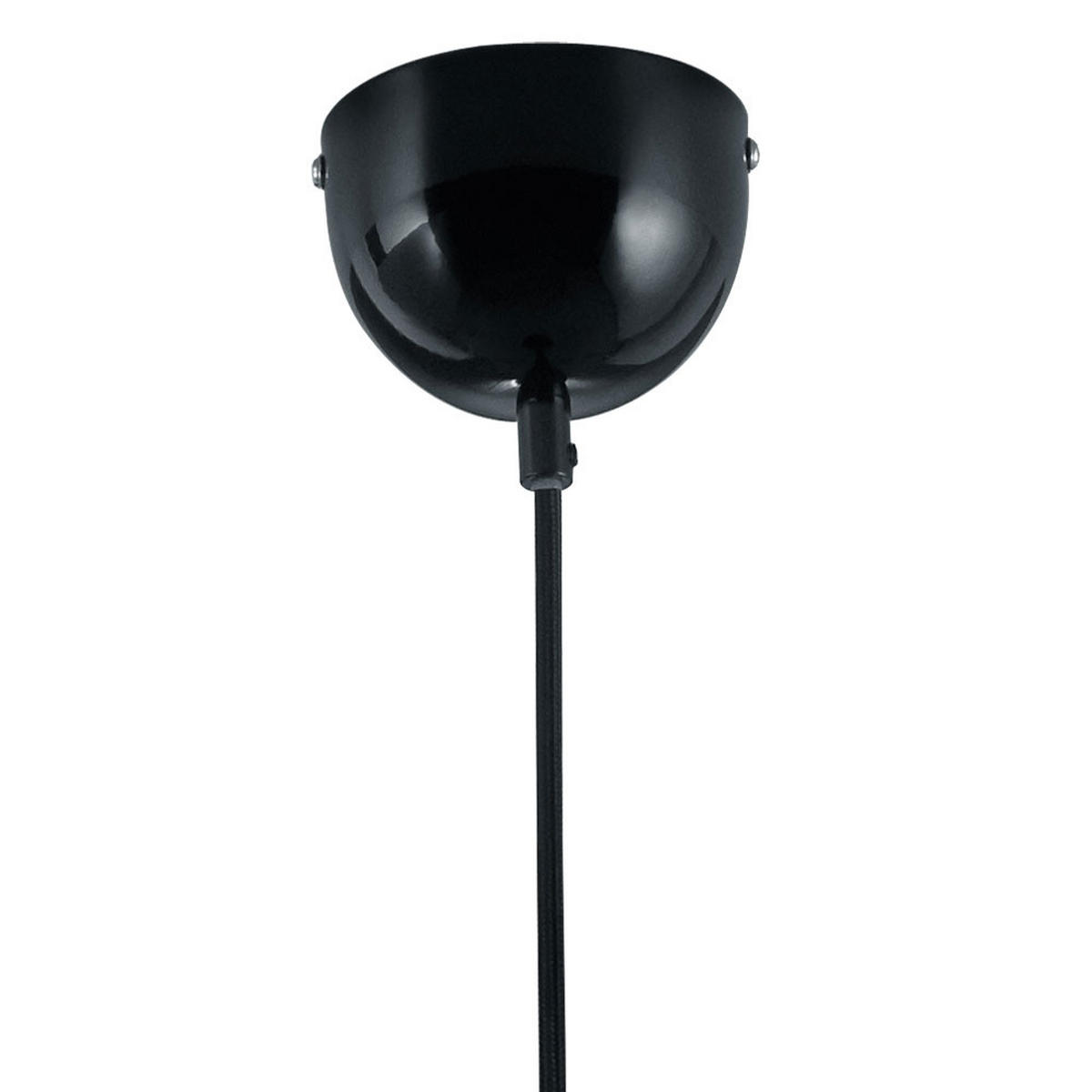 LED HÄNGELEUCHTE Metall Schwarz Grün - Schwarz, Metall (19/19/130cm)