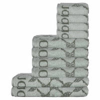 HANDTUCH Unisex Grün Baumwolle 10er Pack - Salbeigrün, Textil (200/135cm) - Joop!