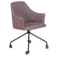 BÜROSTUHL Textil Braun - Braun, Textil (58/82/55cm) - Nest Dream