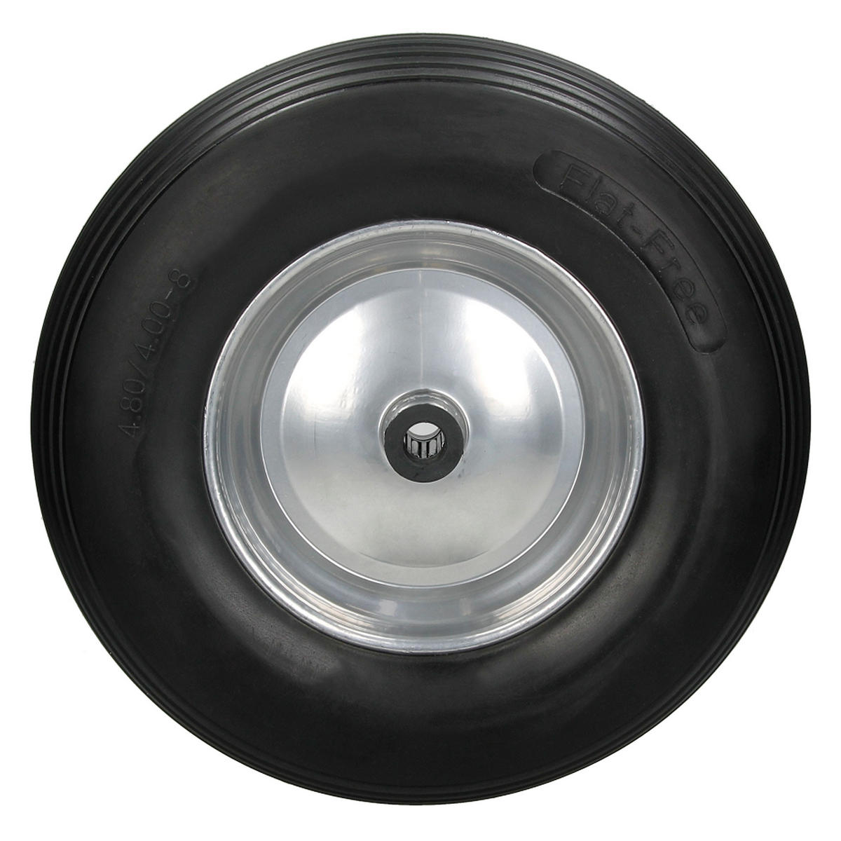 SCHUBKARRENRAD - Schwarz, Metall (9/39/39cm) - ECD-Germany