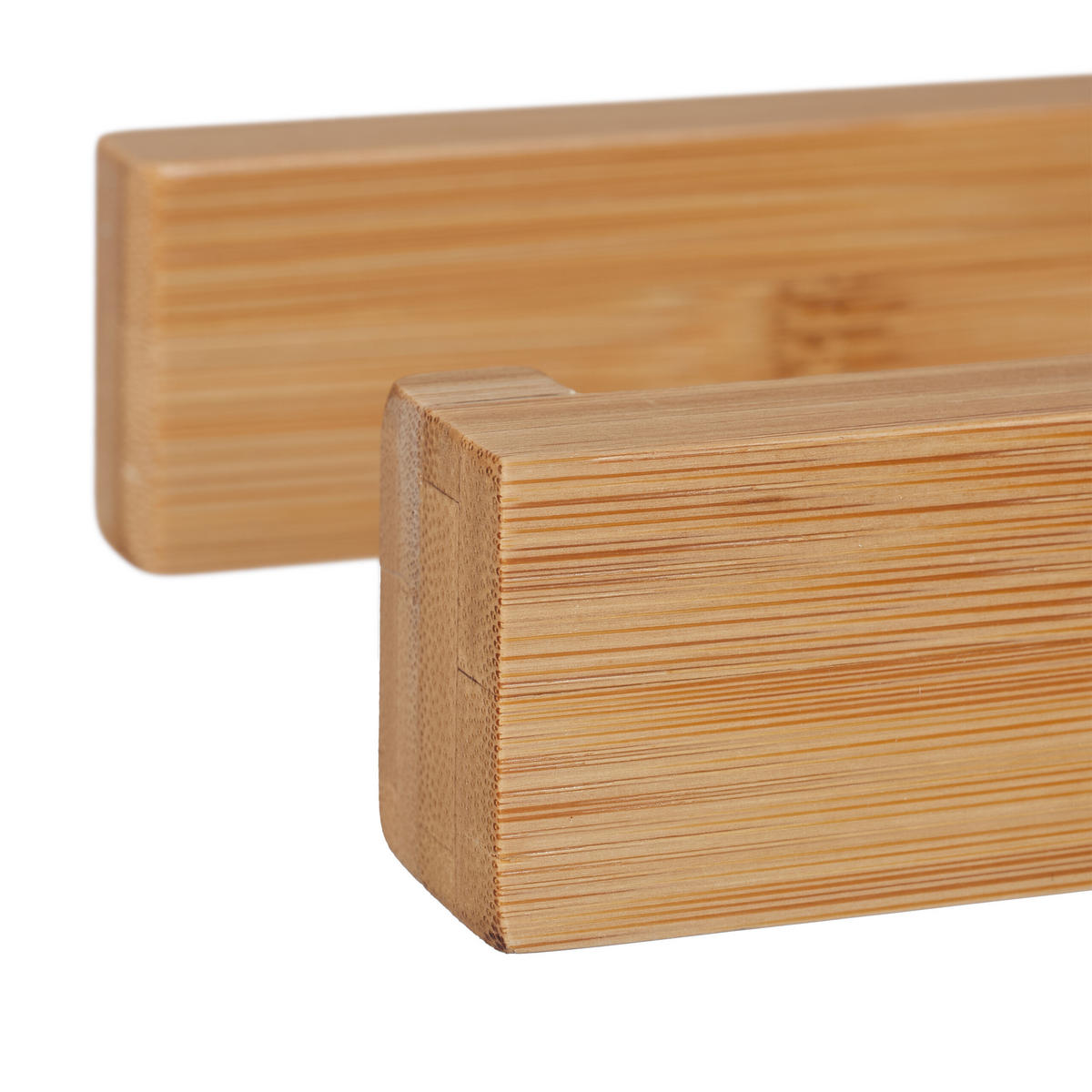 KÜCHENROLLENHALTER - Hellbraun, Holz (31/3/9cm) - Relaxdays