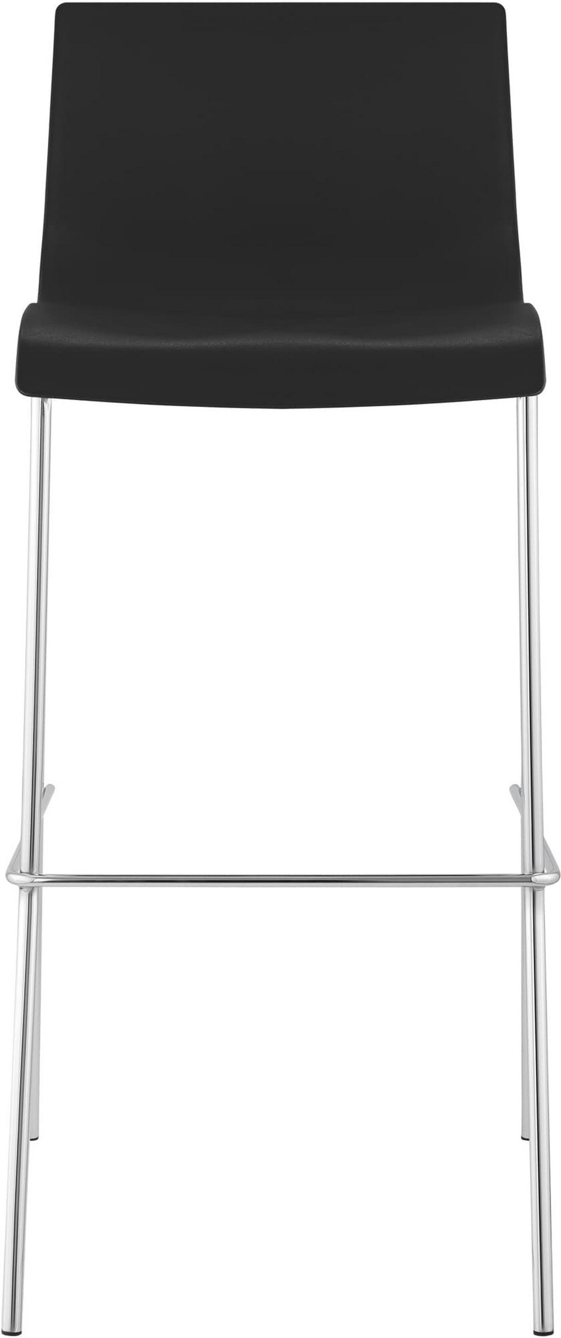 BARHOCKER Hover 100x43x48 cm schwarz - Schwarz, Kunststoff (43/100/48cm) - furnicato