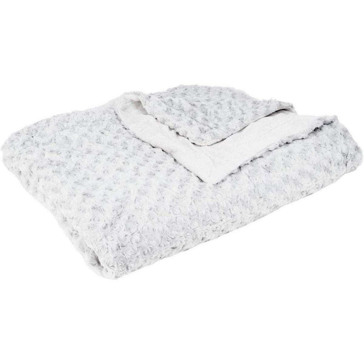 TAGESDECKE Bouclee 180/230 cm - Grau, Textil (180/230cm) - Atmosphera Createur d´interieur