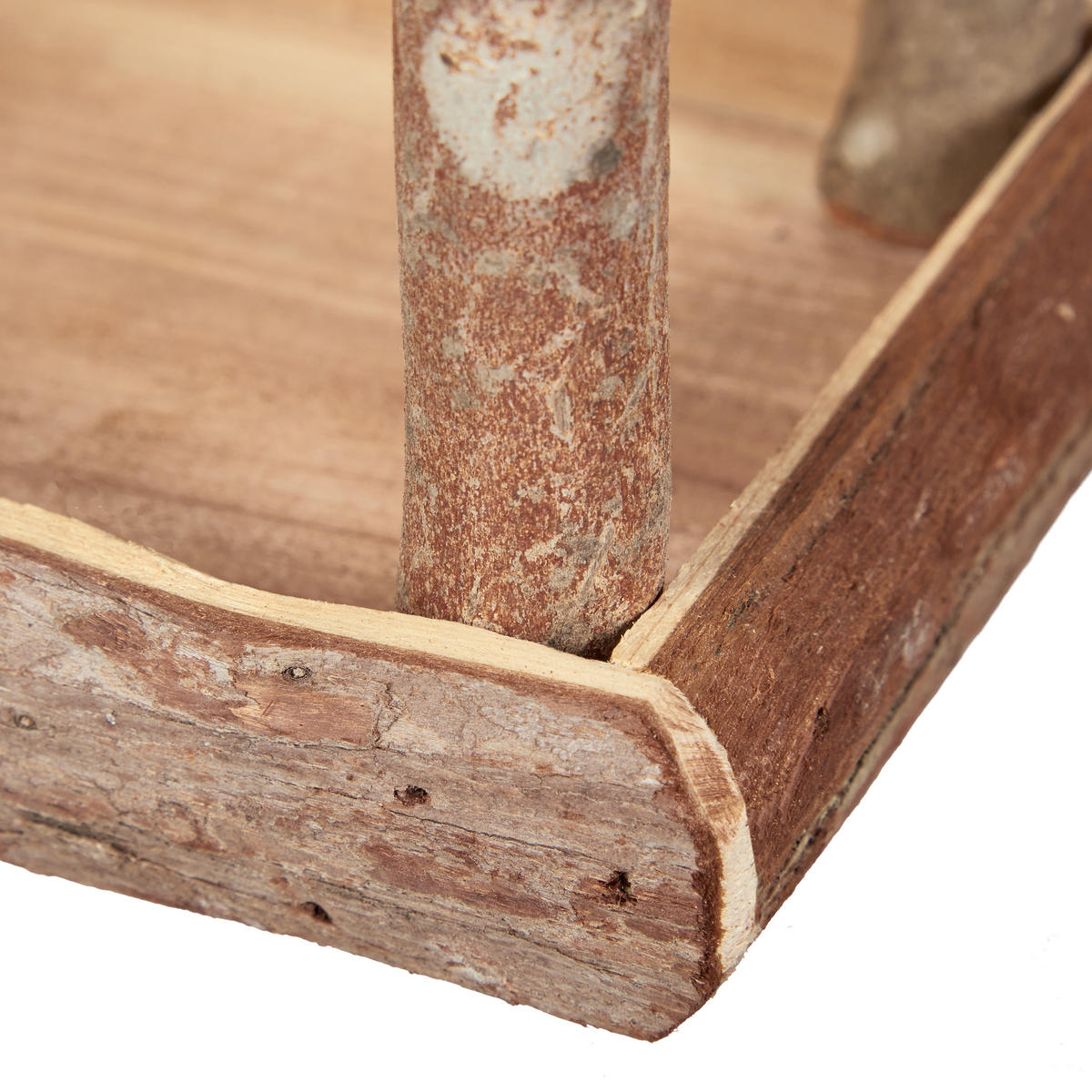 VOGELFUTTERHAUS - Braun, Naturmaterialien/Holz (22/19/16.5cm) - Relaxdays