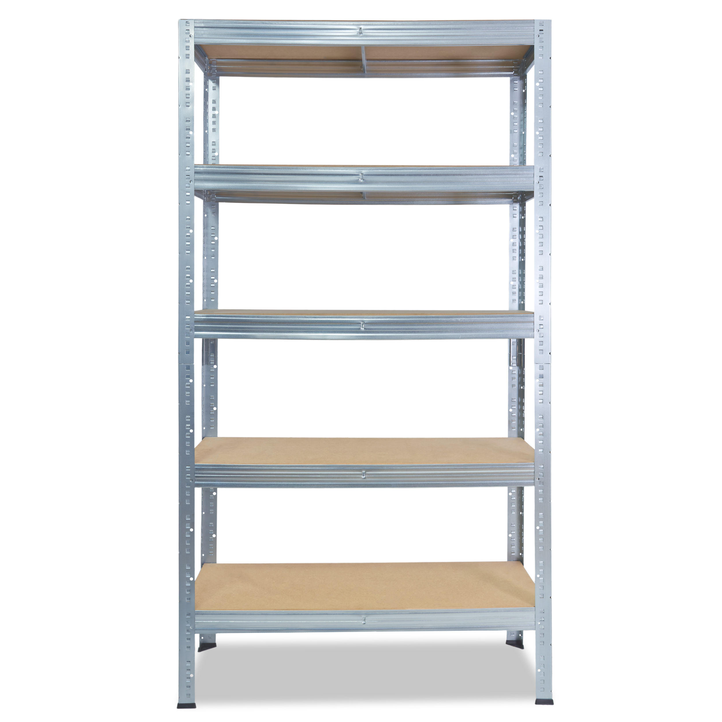 shelfplaza Schwerlastregal Silber 100x230x30 cm