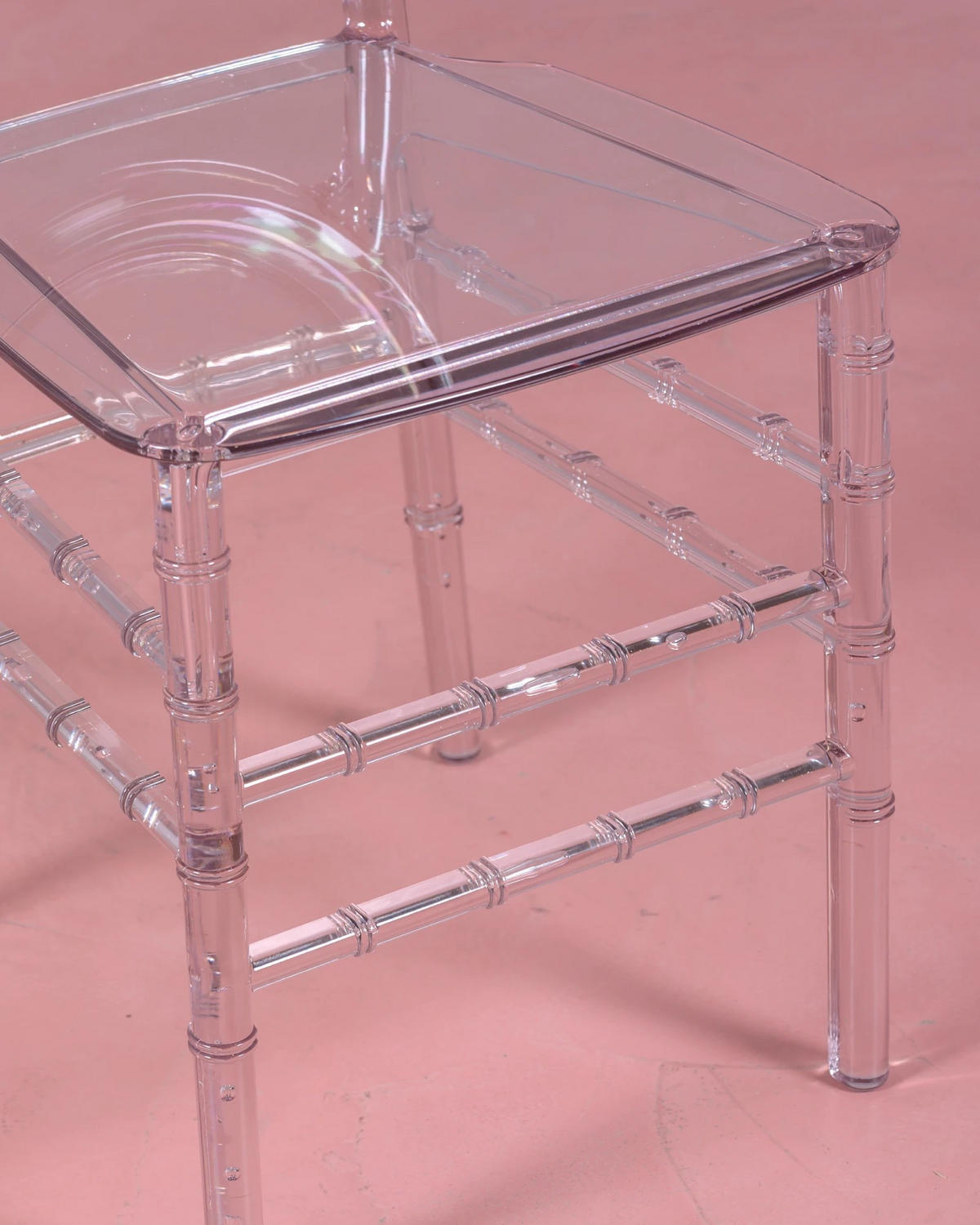 STÜHL-SET 4 Stück Kunststoff Transparent - Transparent, Kunststoff (39/90/41cm) - Nest Dream