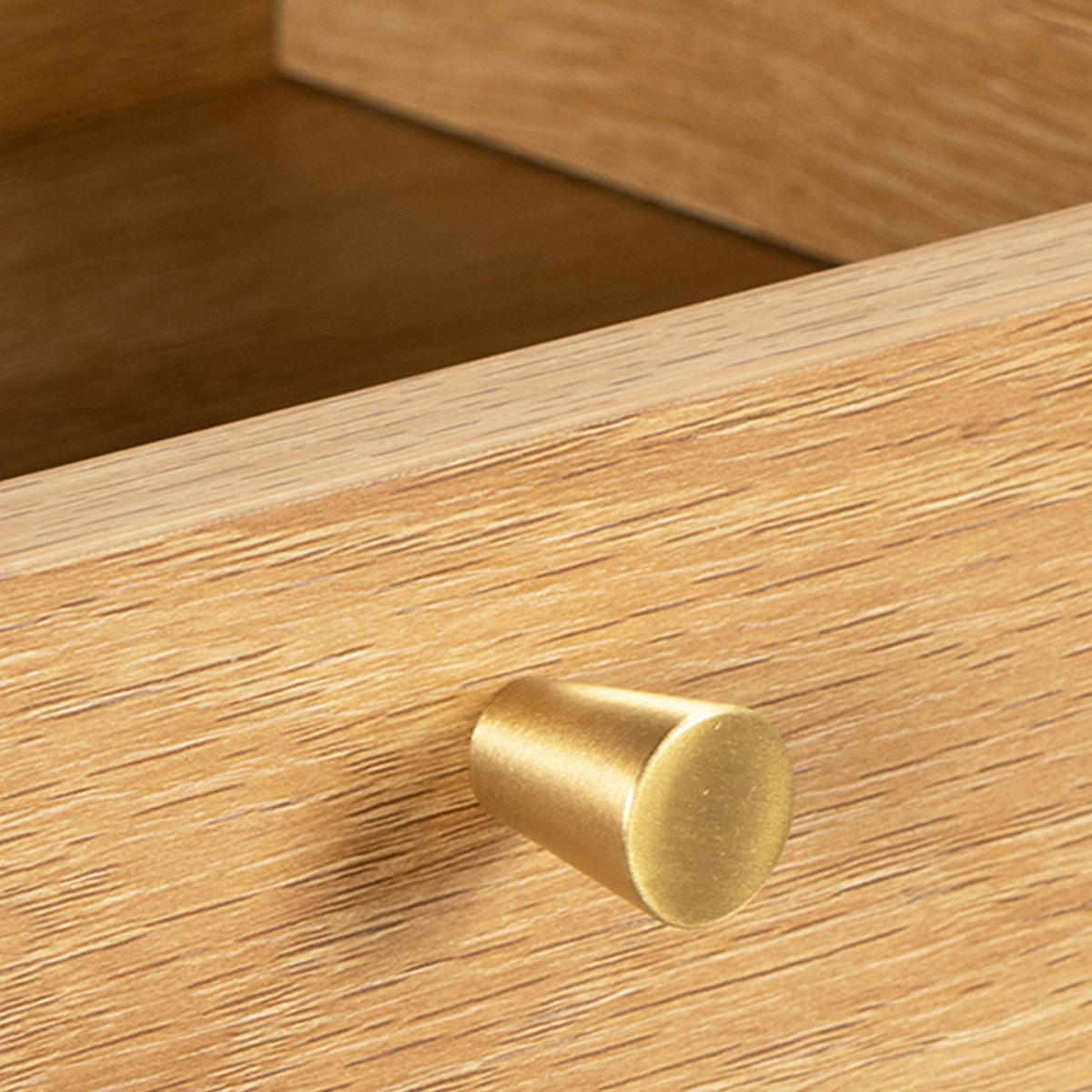 SIDEBOARD, Schwarz - Schwarz, Holzwerkstoff (40/75/150cm) - Oviala
