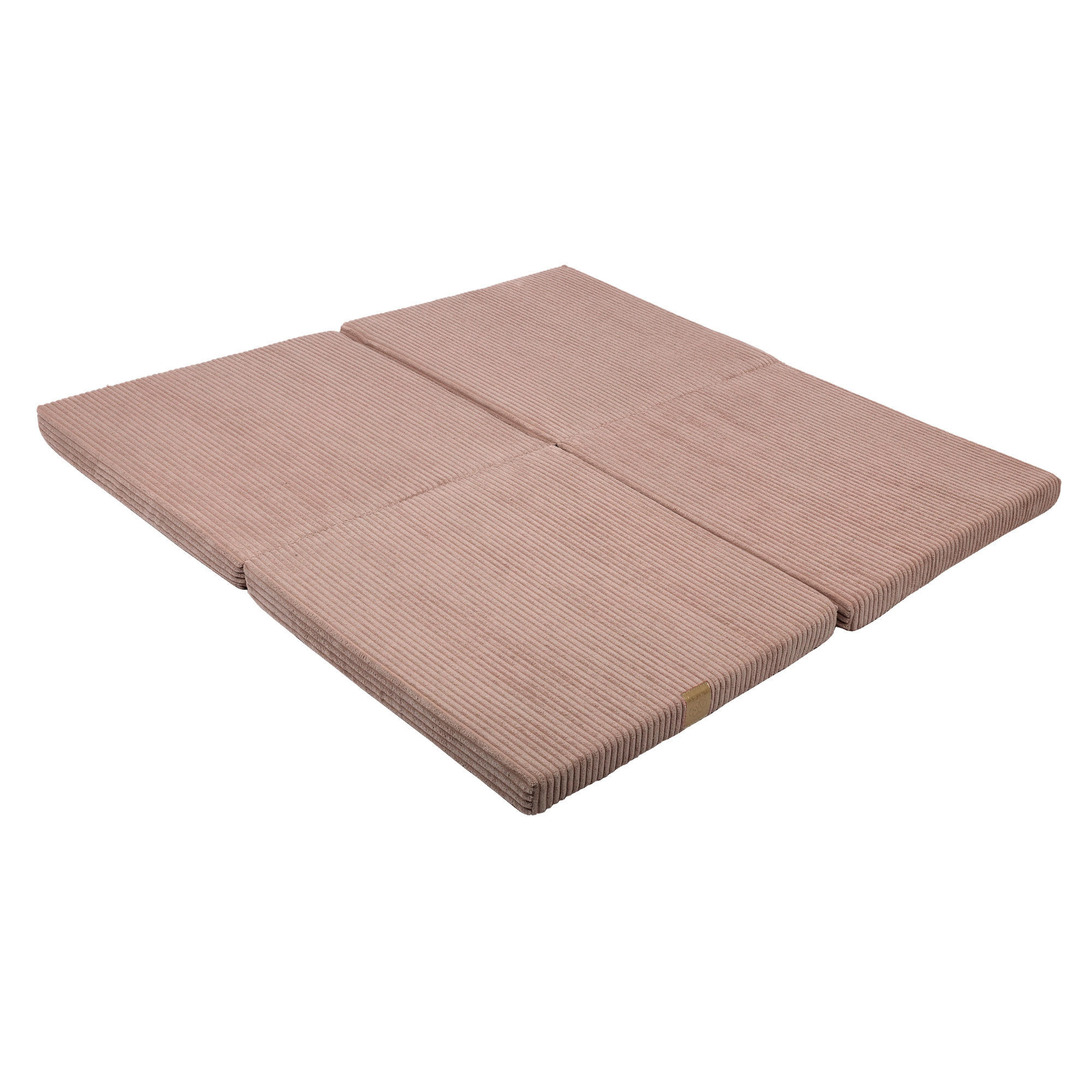 SPIELMATTE für Kinder, Quadratische, Aesthetic, Puderrosa - Rosa, Textil (120/120cm) - MeowBaby