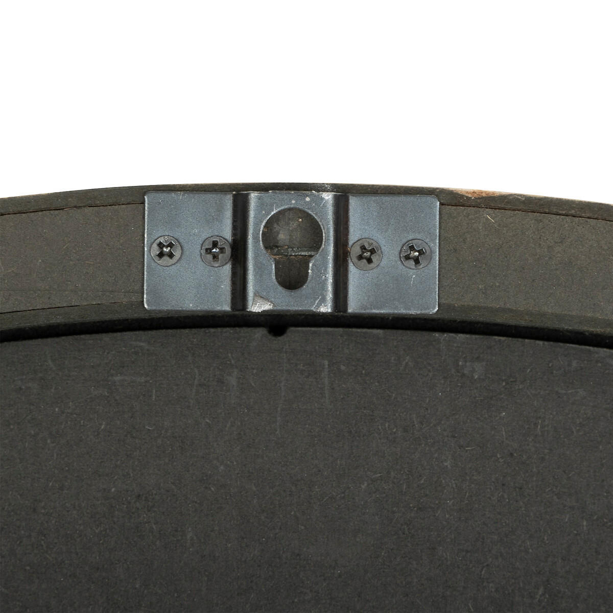 WANDUHR mit sichtbarem Mechanismus Kent 80/80/8 cm - Schwarz, Holzwerkstoff (80/8/80cm) - Atmosphera Createur d´interieur