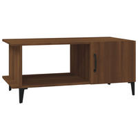COUCHTISCH Braun Eichen-Optik 90x50x40 cm Holzwerkstoff - Braun, Holzwerkstoff (90/50/40cm) - furnicato