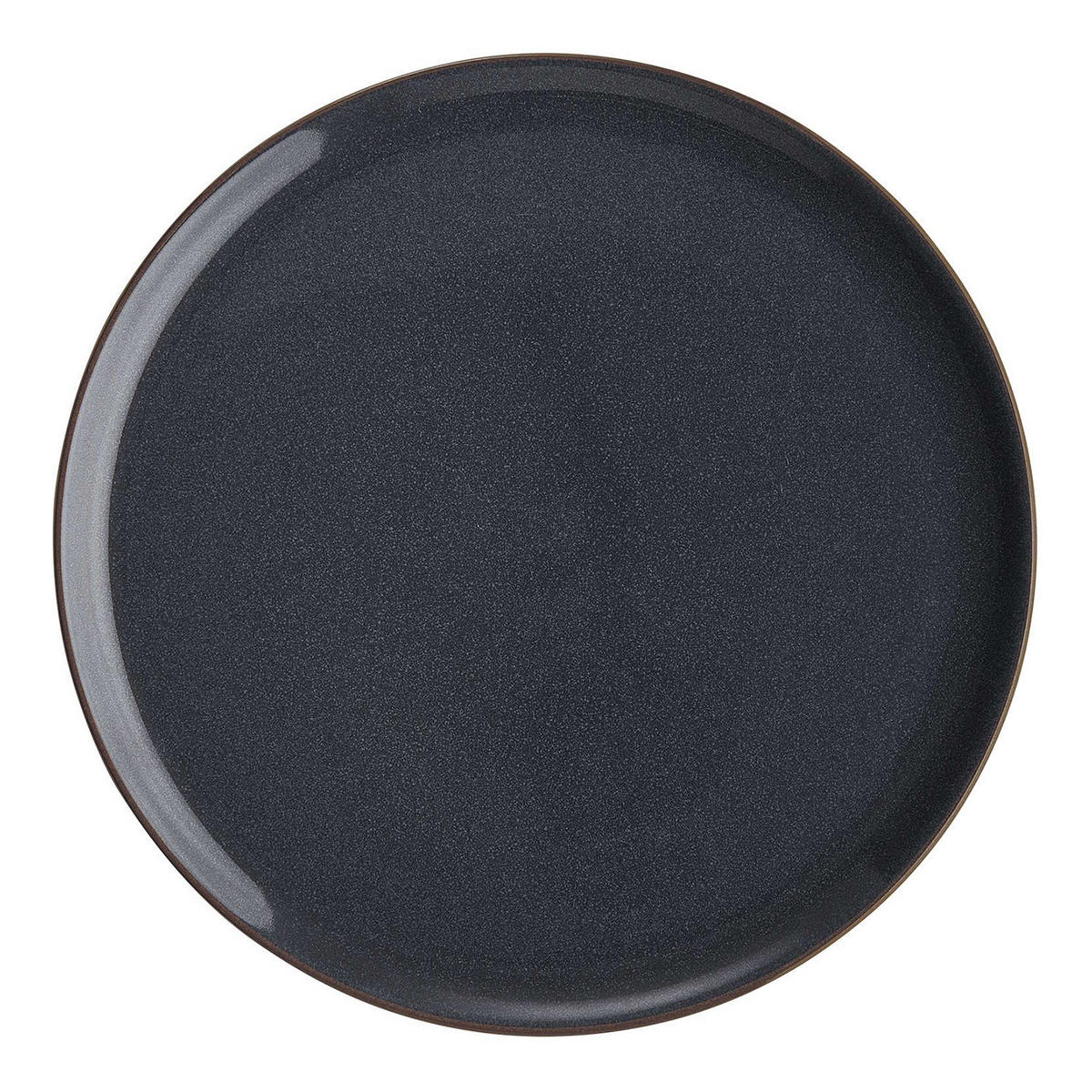 FRÜCHSTÜCKSTELLER Native - Dunkelblau, Keramik (23/23/2.5cm) - BUTLERS