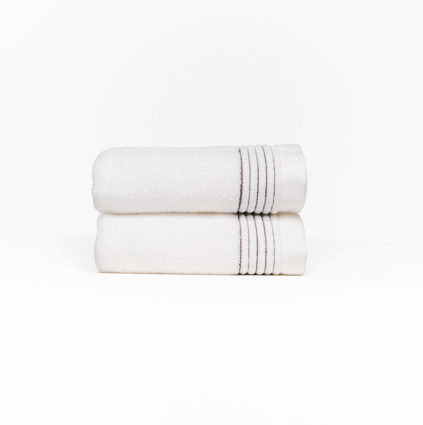 GÄSTETUCH Pure Elegance 2er Set, 33x50cm, Baumwolle, Weiß - Weiß, Textil (33/50cm) - SOWL
