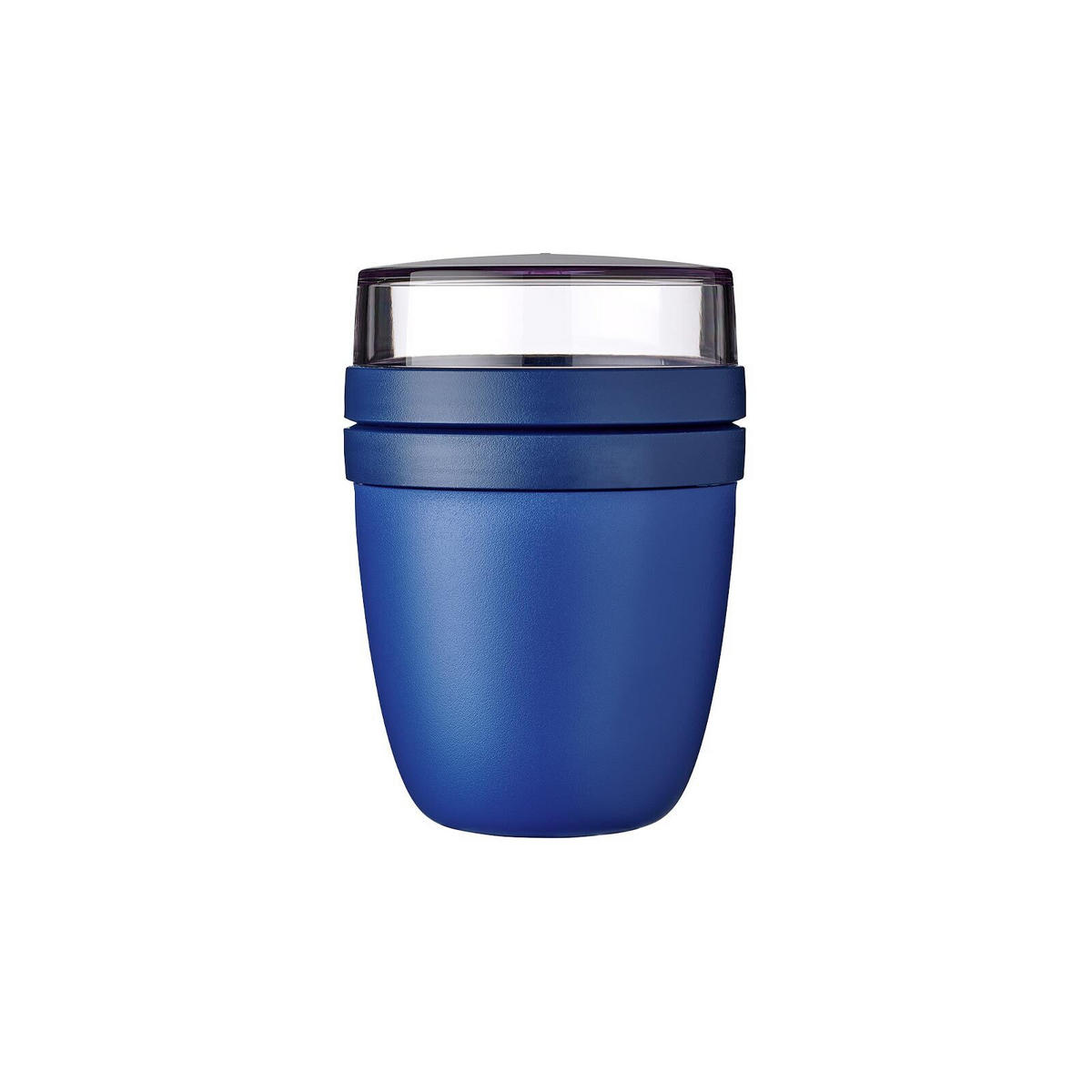LUNCHPOT Ellipse Vivid Blue ø 10.7 cm - Blau, Kunststoff (10.7/15.1/10.7cm) - Mepal